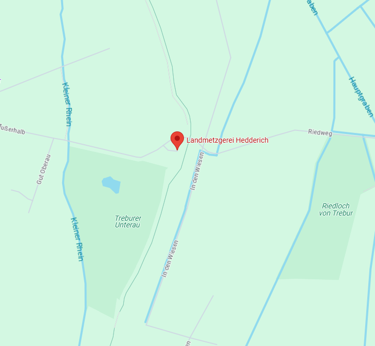 Karte die die Adresse von Zum Hedderich darstellt